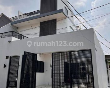 9x10 1.9m Rumah Baru Hooked, Kavling Dki Meruya Utara