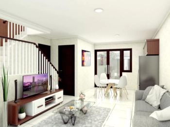 Rumah Minimalis 2 Lantai 3 Kt dekat CBD Bintaro Jaya bisa KPR DP 0%