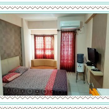MURAH SEWA APARTEMEN PUNCAK PERMAI STUDIO FURNISH