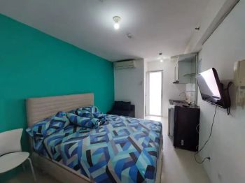 Sewa Studio Fullfurnished Bulanan Tower Geranium Apartemen Bassura