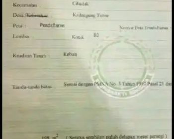 Sell Tanah: Dijual tanah SHM