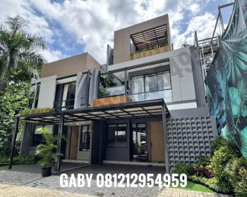 RUMAH 3 LANTAI TERRAVIA ADORA PRIMES 7 X 12 BSD CITY ADA ROOF TOP