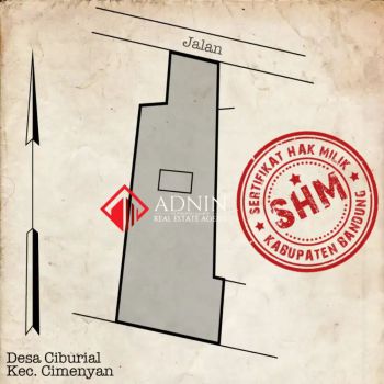 Nego!Tanah 879m view kota Bdg di Dago Bukit Pakar Bandung Utara FJT050