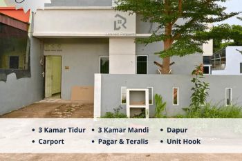 Rumah Hook Luas Di Tiban Dekat Pasar Ciptaland
