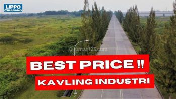 Tanah Murah Lokasi Strategis di Kawasan Industri Lippo Cikarang