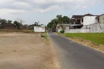 500 Meter Jl. Solo Jogja, Jual Tanah Dekat Tol Purwomartani