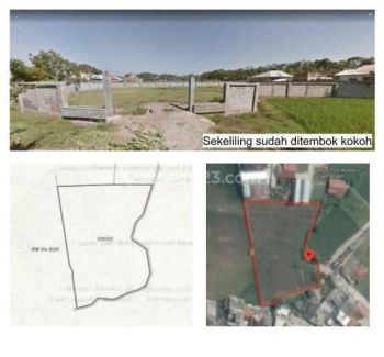 Tanah Bentuk Bagus di Lokasi Strategis Cocok untuk Kos-kosan/cluster