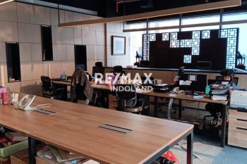 Sewa Office Space Soho Capital Luas 120,03m2 Furnished Siap Pakai