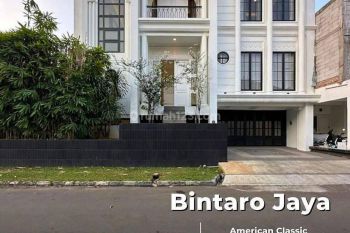 Dijual Rumah Baru Siap Huni American Classic di Bintaro Jaya Tangerang Selatan