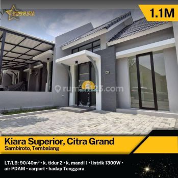 Rumah Siap Huni di Lingkungan Strategis Kawasan elit Citragrand