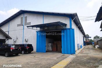 DIJUAL GUDANG STRATEGIS CUKANG GALIH CURUG DEKAT TOL BITUNG