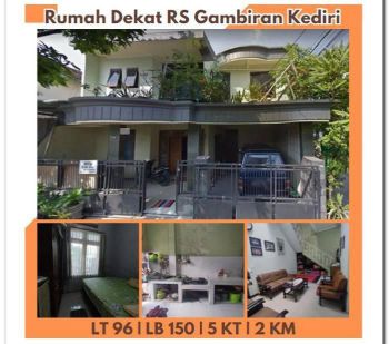 JUAL MURAH Rumah di Kediri Dekat Kampus IAIN Kediri