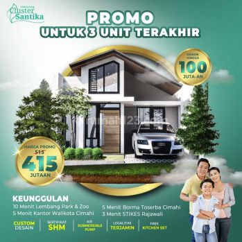 Promo Desember Rumah Dekat Pusat Pendidikan Mulai 400 Jutaan