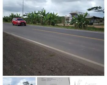 Tanah dermaga 104 Ha PU TAA pabrik dr aspal kesungai murah palembang