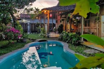 Dijual rumah konsep Villa bangunan Limasan sewon.
