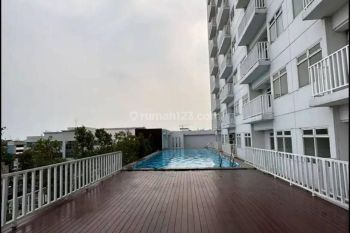 Apartemen Westpoint Type 1 BR Luas 21 m2 ada semi furniture: AC, kulkas, TV &