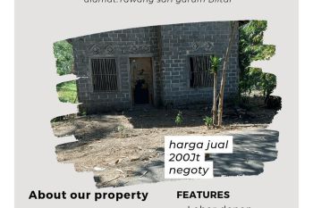 Dijual tanah murah di Tawang sari garum Blitar