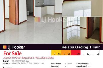 Apartemen Green Bay Lantai 5 Pluit, Jakarta Utara