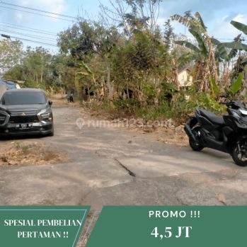 Surga Investasi Tanah Tanah Jogja Hook Barat 442m2, Lebar Depan 20m, Sertifikat