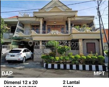 Rumah Darmo Surabaya Semi Furnish Strategis Bebas Banjir Dkt Dukuh Pakis Satelit