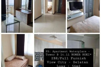 FS: Apt Water Place 2BR tower B Furnish bagus, Nego tipiss
