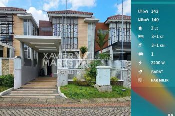 Dijual Rumah Modern Minimalis Furnished Di Villa Puncak Tidar, Malang