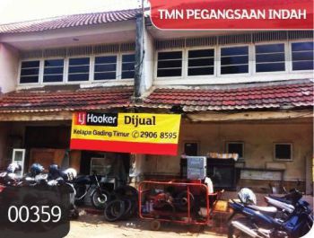 Ruko Taman Pegangsaan Indah Kelapa Gading, Jakarta Utara