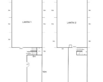 dijual gudang di jl diklat pemda karawaci