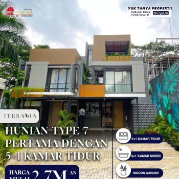 Rumah baru Arsitek terbaik di BSD City Dengan Indoor Outdoor Rootop