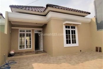 Dijual 10 Menit Mall Btm Kota Bogor, Rumah Baru Minimalis Siap Huni