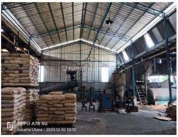 Dijual Gudang Ex Pabrik Daur Ulang Plastik