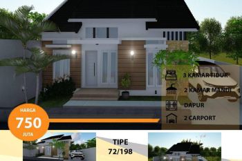 Jual Rumah Modern SHM Baru Jati Kudus Jateng