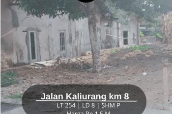 Pekarangan Di Jalan Kaliurang Km 8 Strategis Ke UGM Dan UII