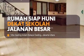 Rumah Villa Gading Indah Kelapa Gading, Jakarta Utara