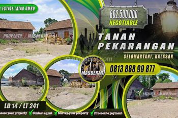 Tanah Pekarangan Siap Bangun