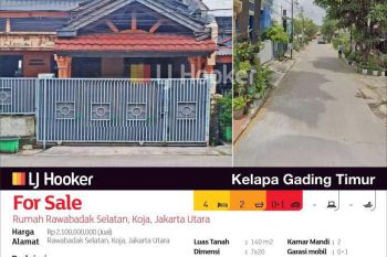 Rumah Rawabadak Selatan, Koja, Jakarta Utara