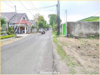 Tanah Dijual Jetis Baran Sleman, 7 Menit Ke Kampus Uii