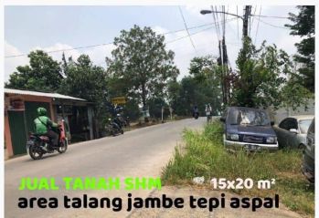 Di jual Tanah murah pinggir jalan AS Talang jambe