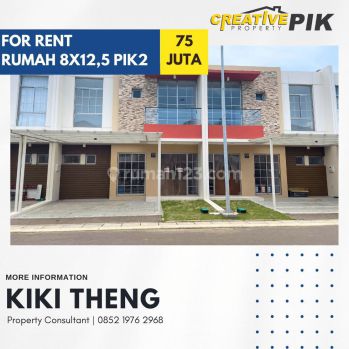 Rumah 8x12,5 2 Lantai di Pantai Indah Kapuk 2, Jakarta Utara