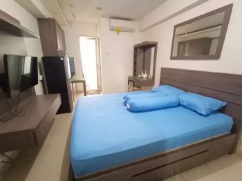 Sewa 1 bln studio furnished lantai rendah