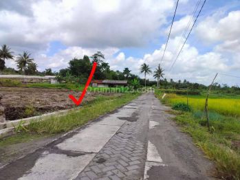 Dijual Tanah Strategis Prospektiv View Sawah Dekat Kopi Klotok