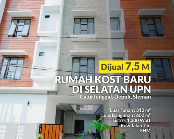 Kos Eksklusif, Baru Jadi, Siap Operasional, Dikeliling 12 Kampus