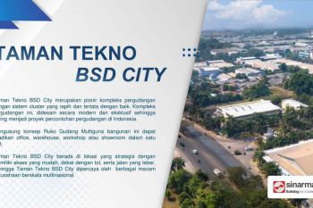 Gudang Taman Tekno X di BSD City