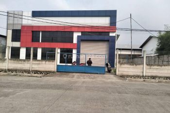 Gudang industri di jual .kondisi baru di kawasan berikat .akses 15 menit dari 40