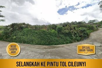 Tanah Bandung Siap Bangun dekat Ke Rumah Sakit AMC Cileunyi SHM
