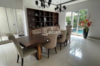 Sewa Rumah Mewah Dengan Pool Kolam Renang Full Furnish Kotabaru Parahyangan