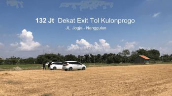 Cocok Villa Tanah Murah Jogja Barat, Sertipikat SHM