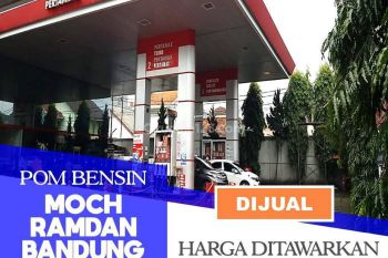 Ruang Usaha Pom Bensin 2 Lantai Bagus SHM
