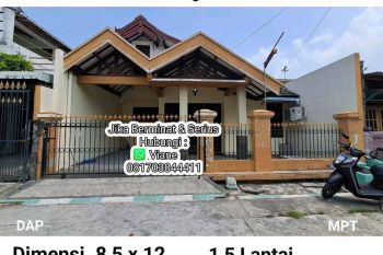 RUMAH DIJUAL MURAH SURABAYA BARAT TERAWAT SIAP HUNI DKT GWALK 750jt