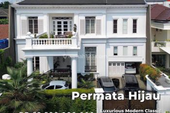 Rumah Mewah Modern Classic Siap Huni Strategis di Permata Hijau Jakarta Selatan